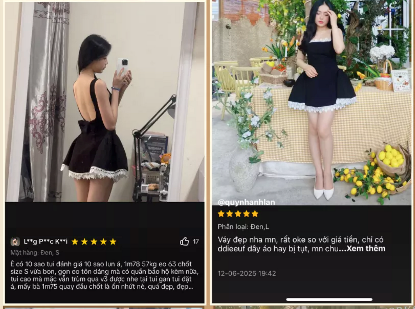 [Tặng Quần Bảo Hộ] Đầm dự tiệc xoè hai dây bảng cổ U viền ren tùng xoè nơ eo sang trọng size SML XL D1171